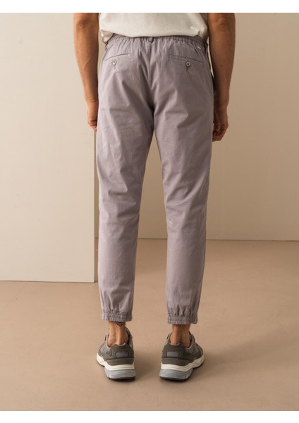 Pamuklu Slim Fit Jogger Pantolon
