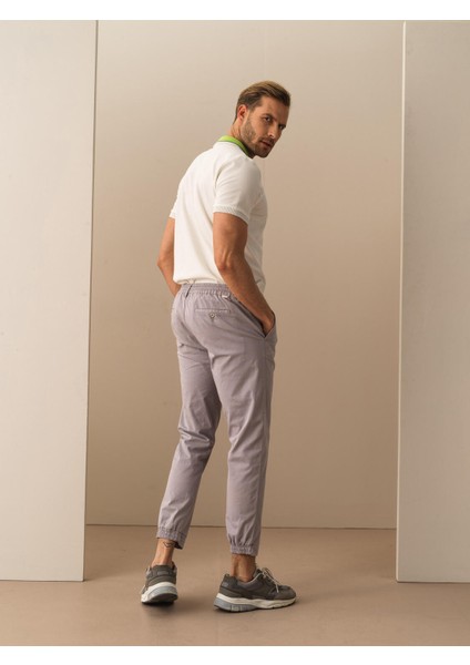 Pamuklu Slim Fit Jogger Pantolon