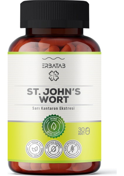 Sarı Kantaron Ekstresi St.john's Wort 30 Kapsül