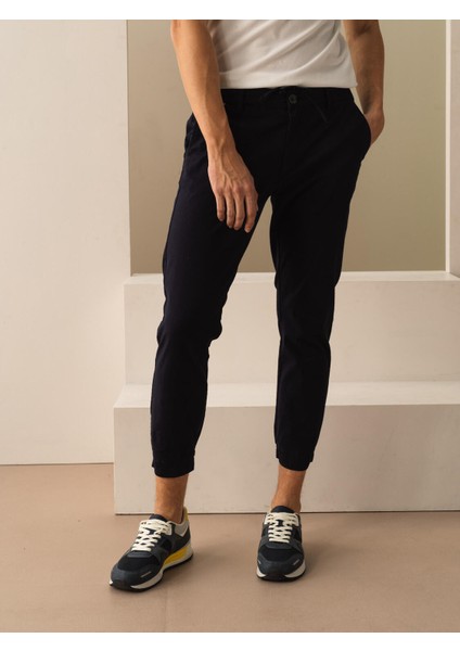 Pamuklu Slim Fit Jogger Pantolon