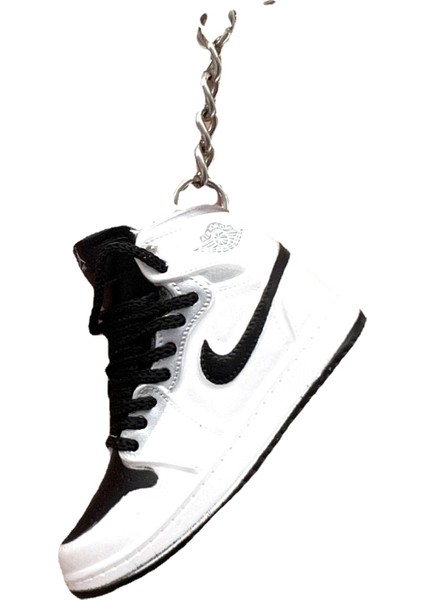 Iyi Kalite Figür Detaylı Anahtarlık - Beyaz (Yurt Dışından)