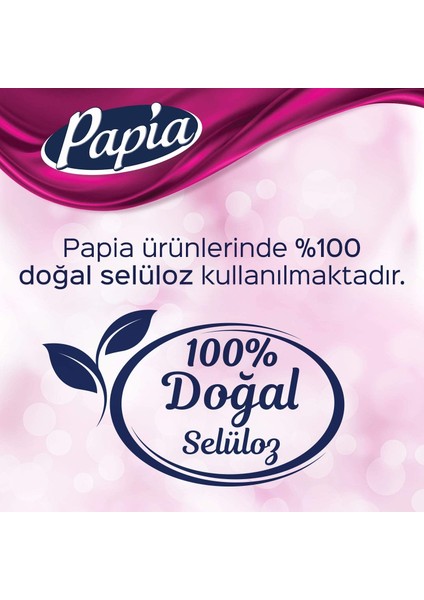 3 Katlı Egzotik Şakayık Özleriyle Parfümlü 8'li Cilt Tuvalet Kağıdı (1 x 8 Rulo)