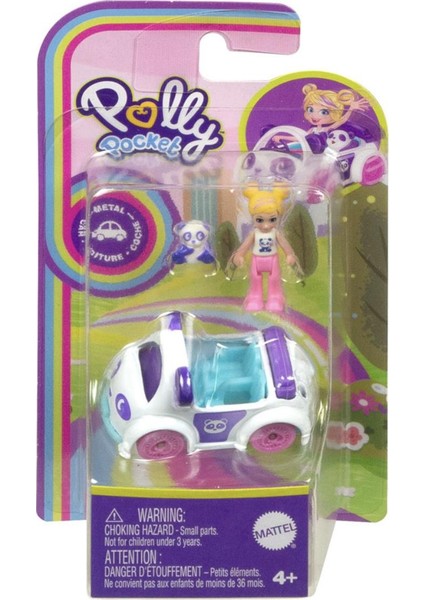 Polly Pocket'ın Muhteşem Araçları Oyun Setleri HKV55-HKV56