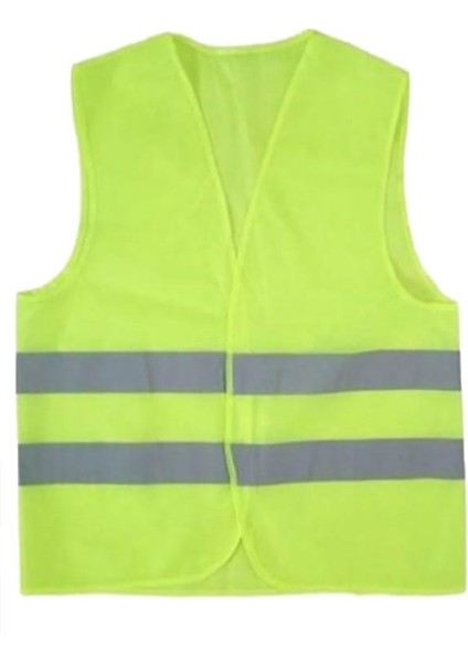 Sürücü Adayı Yazılı Sarı Renk Reflektörlü Ikaz Yeleği x 3 Adet