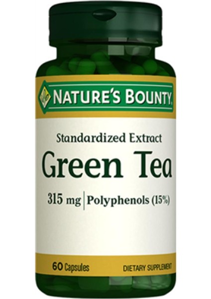 Nature's Bounty Green Tea 315MG 60 Kapsül