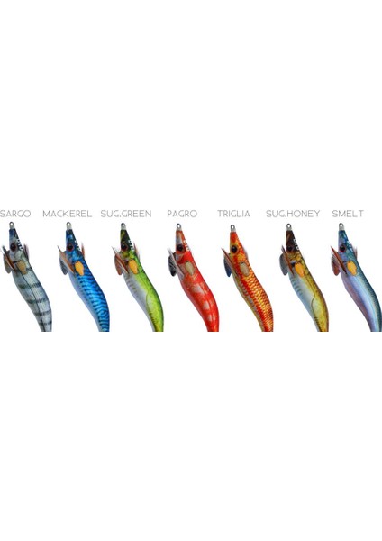 Real Fish Oita 3.5 Egi Tip Run Glow 105 mm 17.5 gr Kalamar Zokası