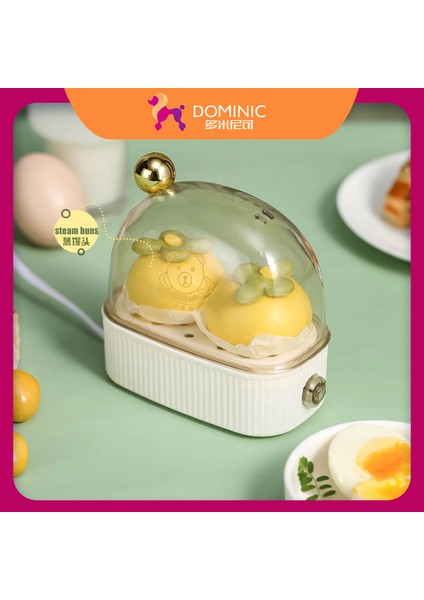 Dominic Store Mini Yumurta Pişirici - Beyaz (Yurt Dışından)