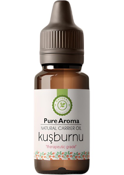 Kuşburnu Yağı %100 Saf Sertifikalı Doğal Uçucu Yağ, Rosa Canina Oil 10 ml