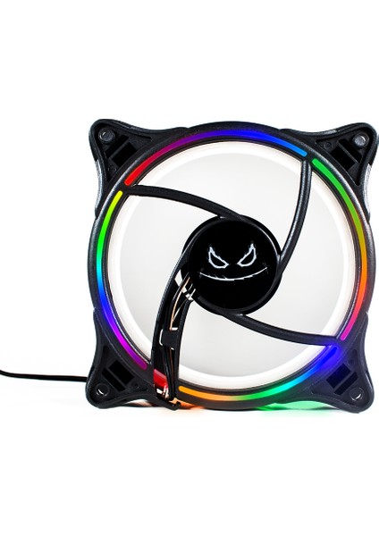 FN103 Rainbow Gökkuşağı Aydınlatmalı 120MM Bilgisayar Kasa Fanı