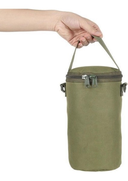 Taşınabilir Gaz Tankı Koruyucu Kılıf Yakıt Silindir Kamp Fener Taşıma Çantası Yeşil S (Yurt Dışından) fiyatları