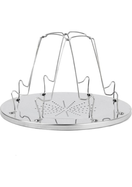 Taşınabilir Paslanmaz Çelik Kamp Sobası / 4 Dilim Katlanır 9 " (Yurt Dışından) fırsatları