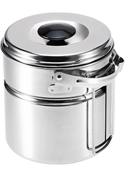 Taşınabilir Açık Kamp Yürüyüş Tenceresi Sırt Çantalık Piknik Pot Aracı (Yurt Dışından)