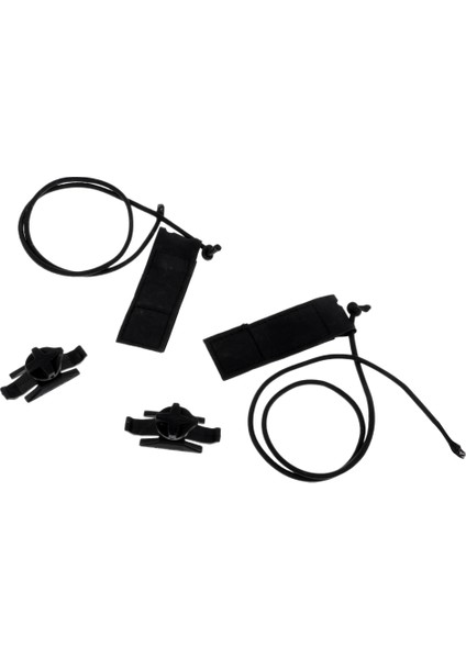 Goggles Yardımcı Çizgi Avcılık Taktik Kask Aksesuar Güneş Gözlüğü Çizgisi Siyah (Yurt Dışından)