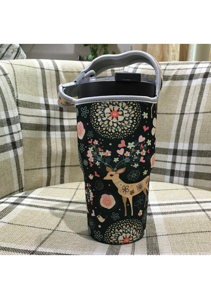 Cosy Zone 4x Spor Su Şişesi Taşıyıcı Tutucu Kollu Yalıtımlı Tumbler Durumda Kılıfı Renk 5 (Yurt Dışından)