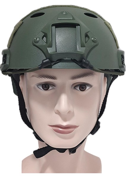Hızlı Balistik Kask Kafa Koruma Dişlisi Green_holes (Yurt Dışından)