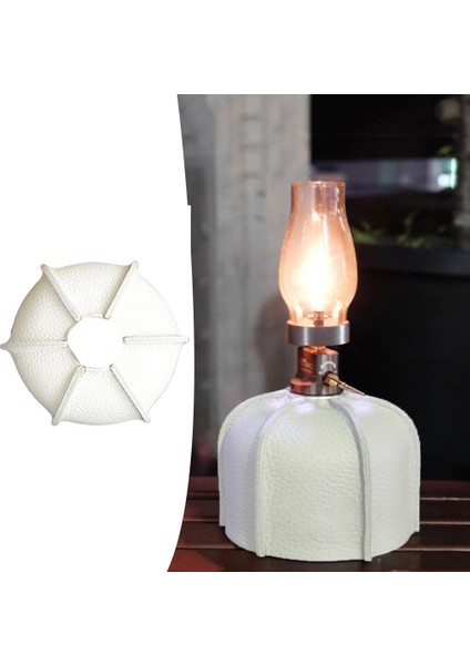Su Geçirmez Gaz Tankı Koruyucu Kasa Yakıt Silindiri Depolama Çantası Kamp Kapağı Beyaz 11X8CM (Yurt Dışından) fiyatları