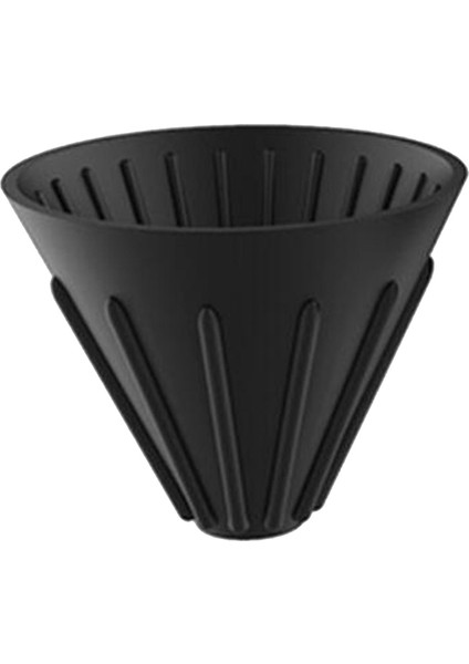 Katlanabilir Kone Drıpper Reulleme Sürüş Filtre Kadar Tutucu Silikon Siyah (Yurt Dışından)