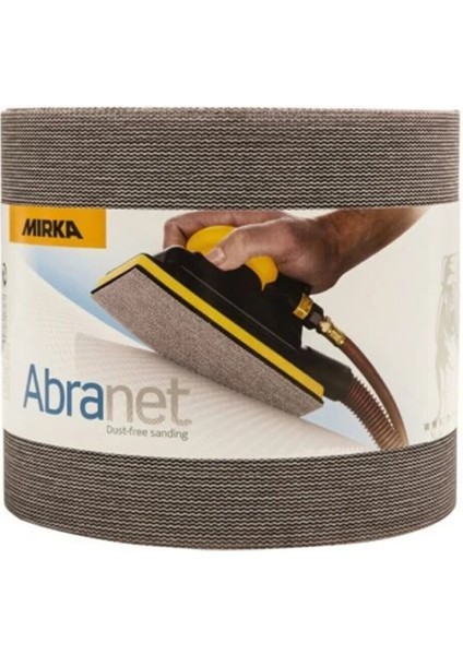 Abranet Cırt 115 mm Tel (Elek) Rulo Zımpara