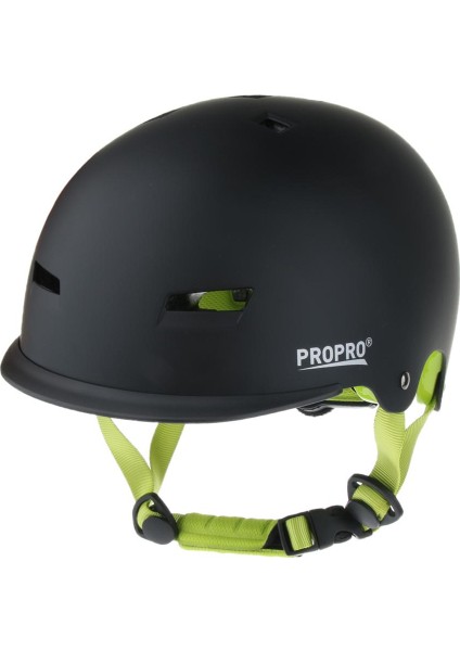 Çocuk Scooter Bmx Bisiklet Kask Ayarlanabilir Güvenlik Kaykay Helmets L Siyah (Yurt Dışından)