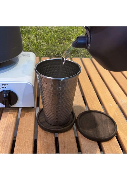 350 ml Hafif Paslanmaz Çelik Kupası Kamp Kupalar Drinkware Çay Su Bardakları (Yurt Dışından)