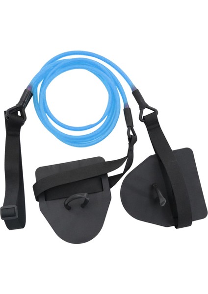 Yüzme Kolu Eğitmeni Güç Ekipmanı Yüzme Tether Kemerler Bungee Cords 40LBS (Yurt Dışından)