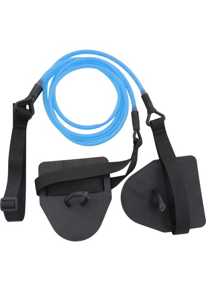 Yüzme Kolu Eğitmeni Güç Ekipmanı Yüzme Tether Kemerler Bungee Cords 40LBS (Yurt Dışından)