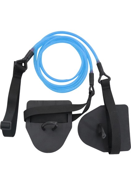 Yüzme Kolu Eğitmeni Güç Ekipmanı Yüzme Tether Kemerler Bungee Cords 40LBS (Yurt Dışından)