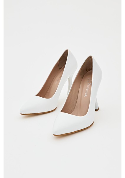 Kadın Topuklu Hakiki Deri Ayakkabı 074Y22K11006 fiyatları