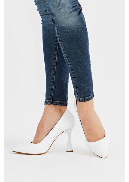 Kadın Topuklu Hakiki Deri Ayakkabı 074Y22K11006 indirimleri