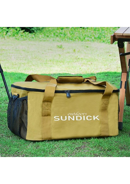 Yalıtımlı Piknik Çantası Depolama Sepeti Soğutucu Backpacking Hiking Için Tote Taşıma (Yurt Dışından) fiyatları