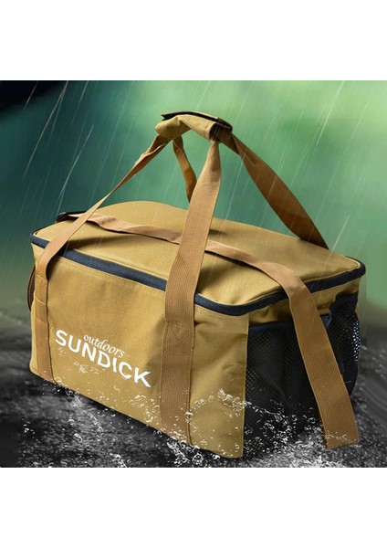 Yalıtımlı Piknik Çantası Depolama Sepeti Soğutucu Backpacking Hiking Için Tote Taşıma (Yurt Dışından) modelleri