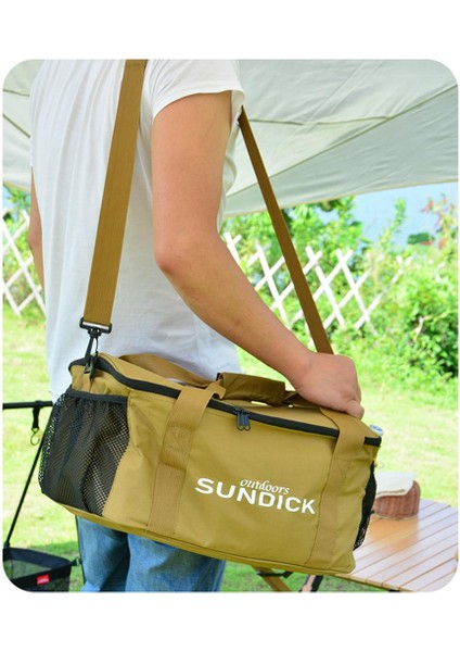 Yalıtımlı Piknik Çantası Depolama Sepeti Soğutucu Backpacking Hiking Için Tote Taşıma (Yurt Dışından) fırsatları