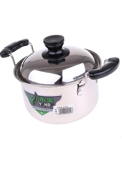 Paslanmaz Çelik Stok Tencere Pişirme Kampı Barbekü Tenceresi Isıya Dayanıklı Kavrama 18X11CM (Yurt Dışından) indirimleri