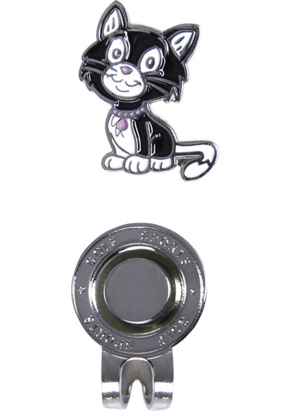 Golf Şapka Klipli Kedi Yavrusu Hayvan Top Işaretçisi Golfçü Için Premium Metal Top Işareti (Yurt Dışından) fiyatları