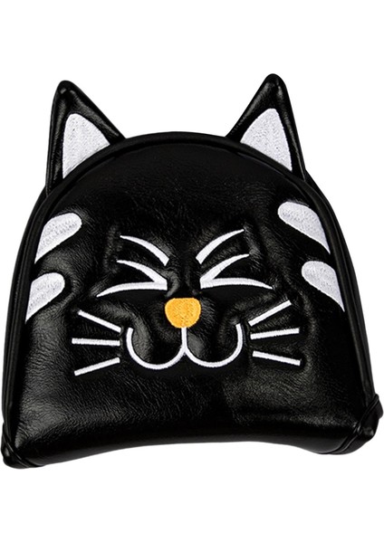 Golf Head Dış Mekan Aktivitelerini Kapsar Kalın Sarılı Unisex Putter Headcover Yarı Direme Siyah (Yurt Dışından) fiyatları