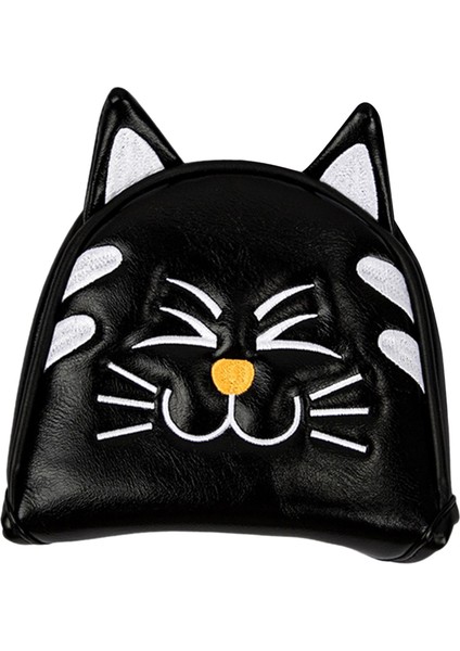 Golf Head Dış Mekan Aktivitelerini Kapsar Kalın Sarılı Unisex Putter Headcover Yarı Direme Siyah (Yurt Dışından) indirimleri