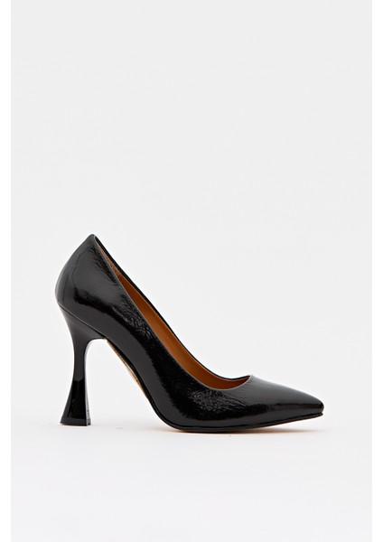 Kadın Topuklu Hakiki Deri Ayakkabı 074Y22K11006