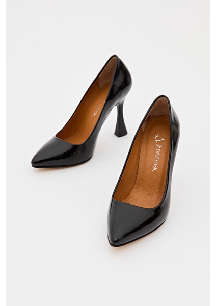 Kadın Topuklu Hakiki Deri Ayakkabı 074Y22K11006 modelleri