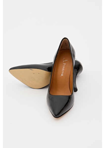 Kadın Topuklu Hakiki Deri Ayakkabı 074Y22K11006 fırsatları