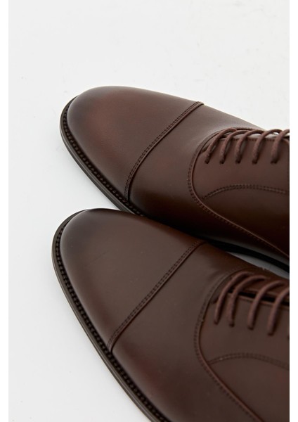 Erkek Klasik Hakiki Deri Ayakkabı 075Y22E40600 indirimleri