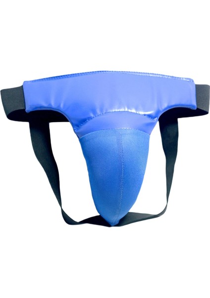 Muay Thai Unisex Orta Mavi Için Boks Kasık Koruyucu Koruyucu Klasik Kasık Koruması (Yurt Dışından)