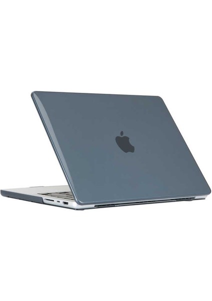 Apple Macbook Air 13.3 M1 2021 Kılıf A1932/A2179/A2337 Hava Kanallı 360 Derece Kristal Şeffaf Kapak