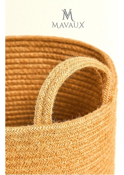 Çok Amaçlı, Büyük , Orta , Küçük Boy, Yanları Saplı, Sepet, Jüt, Hasır, Dokuma Sepet, Düzenleyici modelleri