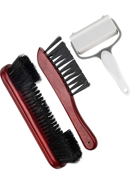 Dayanıklı Bilardo Havuz Masa Masa Fırçası Seti, Snooker Masa Fırçası Kıda Kırmızı Kırmızı 3 Pcs (Yurt Dışından)