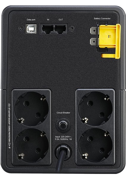 BX1200MI-GR Back-UPS 1200VA 230V Avr Schuko Sockets