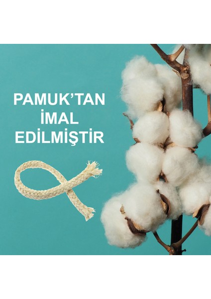Alkol Lambası - İspirto Ocağı Fitili - A / 1 Metre - Çap: 8 mm