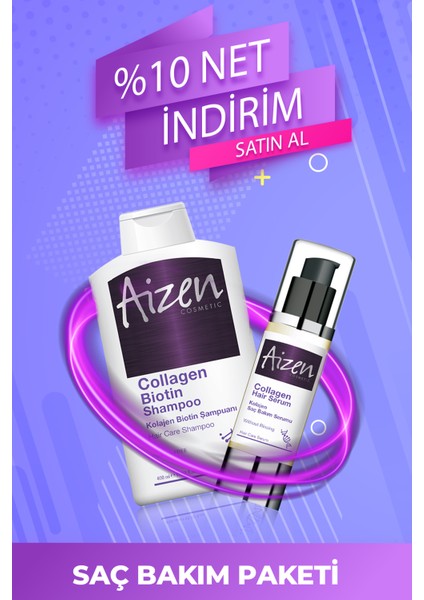 Biotin Şampuan + Saç Serum Bakım