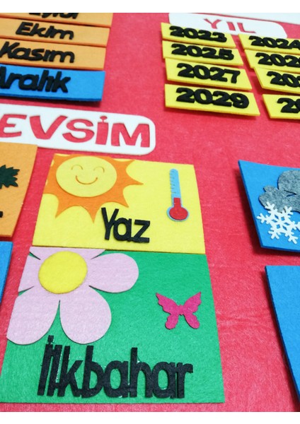 Takvim Interaktif (Keçe Eğitim Materyali) fırsatları