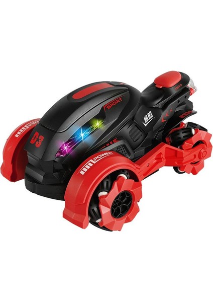 Uzaktan Kumanda Sprey Motosiklet Drift Uzaktan Serin Işık Stunts Çocuklar 4WD Dublör Uzaktan Kumanda Araba Oyuncaklar (Yurt Dışından)