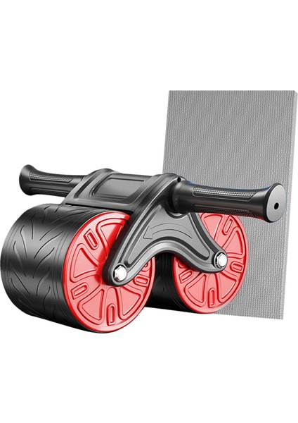 Ab Roller Tekerlek Otomatik Dönüş Abdominal Çekirdek Güç Eğitimi Ab Makinesi Kırmızı (Yurt Dışından) modelleri